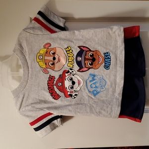 NWOT Paw Patrol 12mo Baby Toddler Outfit